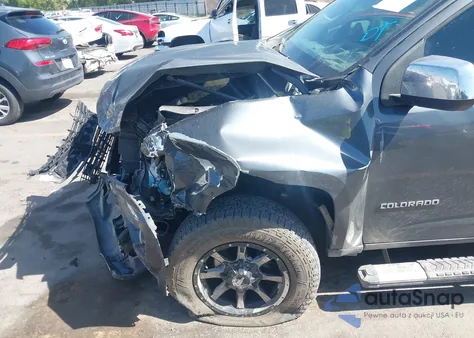 2017 Chevrolet Colorado Z71 from USA, damaged, VIN 1GCGTDEN0H1218043